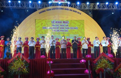 Rural industrial fair opens in Ninh Binh province - ảnh 1